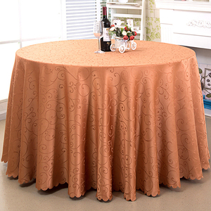 <span class=keywords><strong>Nappe</strong></span> <span class=keywords><strong>de</strong></span> <span class=keywords><strong>Table</strong></span> ronde personnalisée, en <span class=keywords><strong>Jacquard</strong></span>, 120 pouces, pour mariage, hôtel, dîner, Banquet, fête, vente en gros - Product Image 3