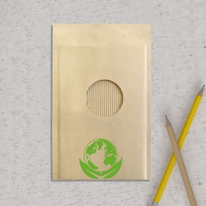 Compostable Paper Corrugated Padded Envelopes Recyclable corrugated board box kraft envelope for clothing