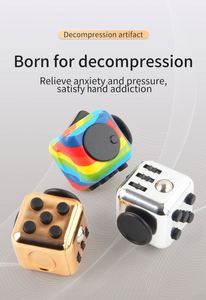 Blocs de puzzle magiques en plastique pour adultes, cube infini pour soulager le stress, unisexe - Product Image 2