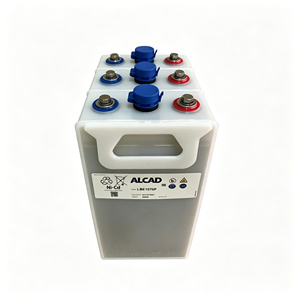 แบตเตอรี่แบบชาร์จได้ KGL62P 62AH VTX1L62 ALCAD Vantex 1.2V KL62P นิกเกิล-แคดเมียม (NiCd) ชนิดอัลคาไลน์  ปล่อยประจุไฟฟ้าในระดับต่ำ สำหรับเครื่องสำรองไฟ (UPS) - Product Image 2