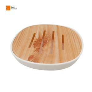 Sinh Thái Thân Thiện Với Nhựa HIPS Phòng Tắm Xà Phòng Chủ Trường Hợp Hộp Du Lịch Vòng Món Ăn Xà Phòng Với Cống - Product Image 6