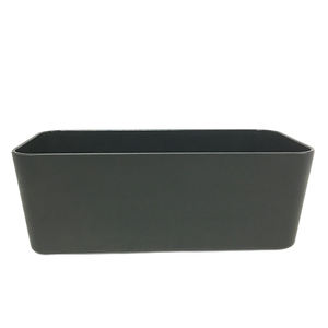 Supports d'usine Dongguan personnalisés jardinière <span class=keywords><strong>rectangulaire</strong></span> de grande taille décoration extérieure pots de fleurs en plastique - Product Image 3