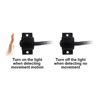 Permukaan dipasang Atau tersembunyi di dc 12 24 volt tubuh inframerah pir sensor gerak saklar untuk LED strip pencahayaan