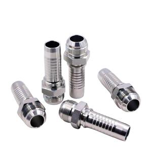 عالية الجودة مزورة الفولاذ المقاوم للصدأ BSP أنثى سداسية مزدوجة - Product Image 1