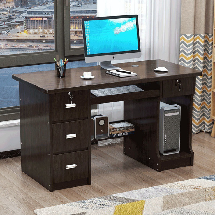 Goedkope Slaapkamer Koop Verstelbare De Witte Houten Kleine Moderne Kantoor Lade Met Printer Desktop Studie Bureau Computer Tafel