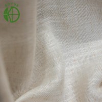 Voilages blancs semi-transparents en mélange lin-coton, panneaux unis filtrant la lumière pour chambre d'hôtel, taille sur mesure