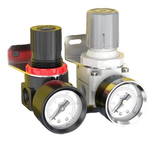 Chen Jing Qi Dong Pressure Regulator AR2000 G1/4 With Gauge Industrial Air Source Processor Pneumatic <b>Control</b> Valve - Product Image 1