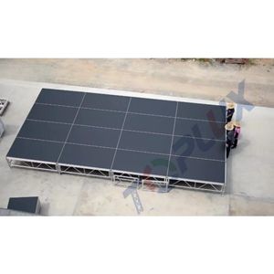 Truss de escenario de aluminio usado a la venta, escenario portátil para conciertos - Product Image 1