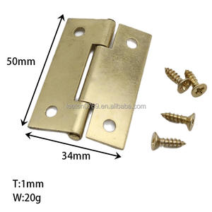 توريد المصنع 2 بوصة 50X34 معدن أسود وذهبي مفصل مؤخرة قوي - Product Image 6