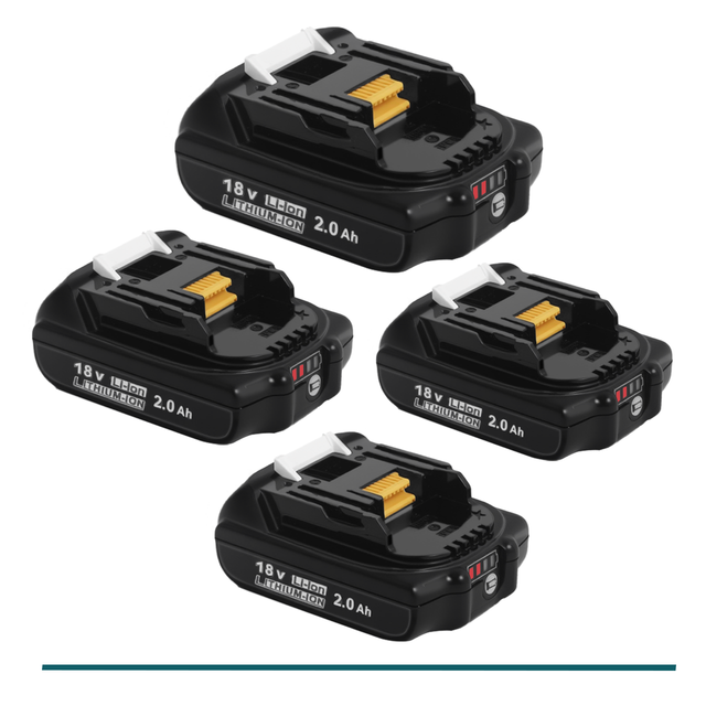18V 2.0Ah Overcurrent Protection Test (OEM&ODM) Power Tools Batteries Pack 2.0Ah 2.5Ah 3.0Ah 18V  Lithium Ion Battery Packs