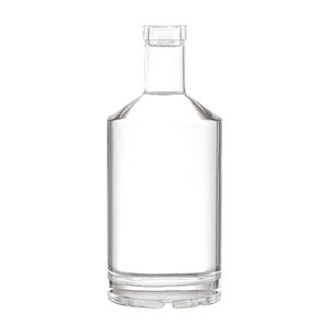 Maßgefertigte Ausgefallene Form Ruisheng Leere Spirituosen-/Likör-/Alkohol-Glasflasche Mattierte Gin-Wodka-Tequila-Glasflaschen - Product Image 2