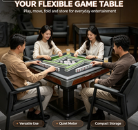 Machine à Mahjong Pliante Compacte, Rangement Facile pour Petites Pièces