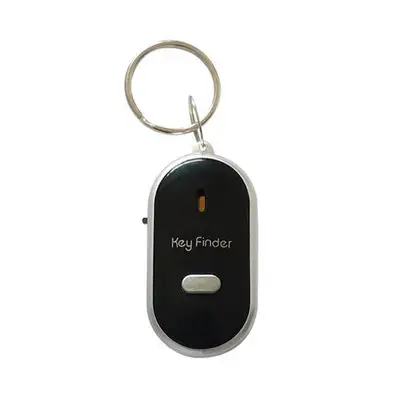 BT Smart Key Finder Anti-perte Sifflet Capteurs Porte-clés Tracker LED Avec Sifflet Claps Localisateur Clé Finder