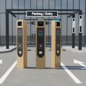Equipo de Estacionamiento con Puerta Automática y Software LPR Integrado, Soluciones y Sistema de Gestión de Estacionamientos - Product Image 1