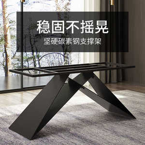 Bắc Âu hình chữ nhật hiện đại walnut bàn ăn gỗ Rắn <span class=keywords><strong>8</strong></span> chỗ lắp ráp dễ dàng đồ nội thất nhà hàng - Product Image 4