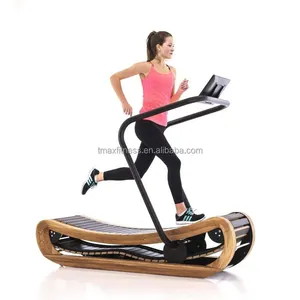 Cardio Machine Unpowered Air Runner Machine Woodway Curve tapis roulant manuale autogenerante Fitness tapis roulant curvo commerciale