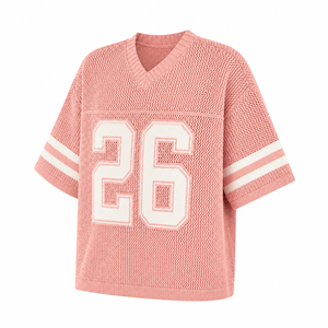 เสื้อสเวตเตอร์ถักแบบสปอร์ตสั่งทำขายส่ง พร้อมชื่อทีมและหมายเลขส่วนตัว - Product Image 4