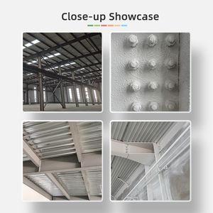 Structure de <span class=keywords><strong>garage</strong></span> en acier certifiée CE LONTE CWB, installation facile, pour le stationnement des voitures, abri de <span class=keywords><strong>voiture</strong></span> - Product Image 4