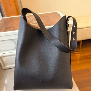 Sac fourre-tout Romy pour femme, grande capacité, sac à main à bandoulière, cuir grainé lychee, sac hobo, sac de shopping, usage quotidien, toutes saisons - Product Image 1