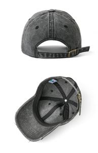Summer New Washed <b>Distressed</b> Baseball Cap Soft <b>Top</b> Personalized Retro Sun Hat - Product Image 6