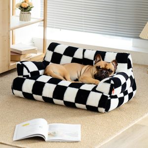 Up to 25 Lbs Pet Couch <strong>Bed</strong> Durable <strong>Dog</strong> <strong>Beds</strong> with <strong>Non</strong> <strong>Slip</strong> Bottom <strong>Washable</strong> Cat <strong>Beds</strong> for Medium Small <strong>Dogs</strong> - Product Image 3