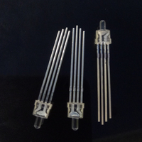 Diode LED RVB à 4 broches DIP 2,4 mm 3 mm cathode commune