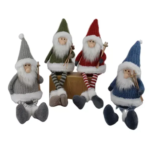 Gnome with LED Light Decor Christmas Tree Light Display on the Table Indoor Outdoor