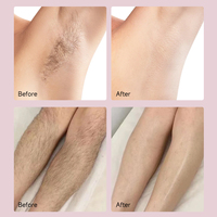 Crème dépilatoire OEM pour femmes, bras et maillot de bain, à l'aloe vera, céramide et niacinamide, douce, repousse lente, sans taches brunes, pour peaux sensibles