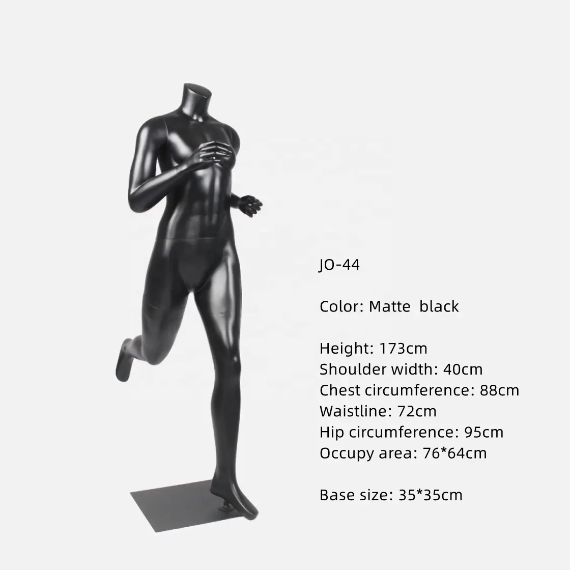 Заводская цена мужской мышечный спортивный манекен матовый черный Стекловолоконный манекен для всего тела