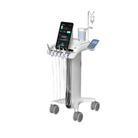 Chariot chirurgical dentaire électrique multifonction en métal GD-T90, 6 modules, détartreur laser, polisseur, moteur d'implant, chirurgie osseuse