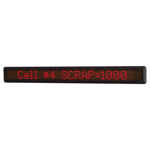 Pantalla LED de 16*160 en Rojo para Aplicaciones Domésticas con RS232 - Product Image 5