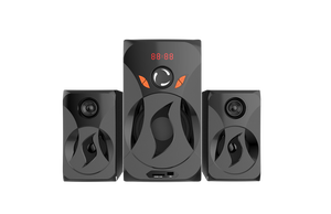 Subwoofer 50W, radio FM USB, haut-parleur d'ordinateur BT, système home cinéma 2.1 - Product Image 2