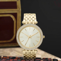 Montre élégante Citizen en acier inoxydable à quartz solaire pour femme, accessoires de mode de luxe, cadran diamanté, or, 3BAR