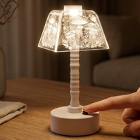 Nouvelle mini lampe de bureau, cadeau créatif, lampe de nuit LED en acrylique, design simple - Lampe de chevet pour chambre à coucher