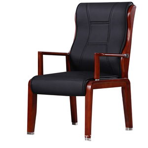<span class=keywords><strong>Chaise</strong></span> <span class=keywords><strong>de</strong></span> <span class=keywords><strong>bureau</strong></span> <span class=keywords><strong>de</strong></span> style chinois <span class=keywords><strong>en</strong></span> <span class=keywords><strong>cuir</strong></span> PU avec accoudoirs fixes et structure <span class=keywords><strong>en</strong></span> bois massif - Vente directe usine - Product Image 5