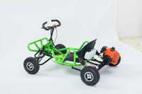 GZYLC Buggy monoplace pour adultes, karting 80 km/h tout-terrain 4x4, frein à disque, karts électriques à vendre