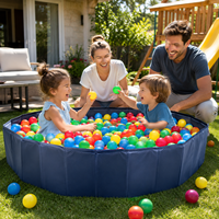 Fournisseur chinois de balles d'océan en plastique colorées non toxiques pour piscine à balles, aire de jeux à domicile, divertissement