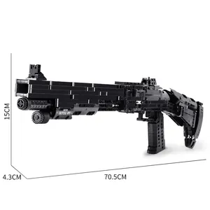 מודל קינג 14003 בלוקים בניין רובה swat benelli m4 דגם shotgun נשק מודל shotgun benelli