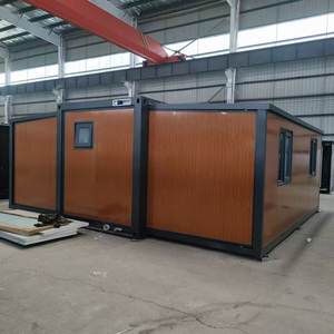 Maison préfabriquée extensible en conteneur, structure en acier léger portable, mobile, écologique, entièrement installée, 20 pieds, 40 pieds - Product Image 4