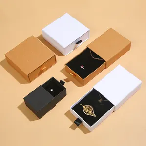 custom logo ring necklace paper jewelry box bracelet jewelry boxes packaging bijoux bracelet box caja para joyas joyeria