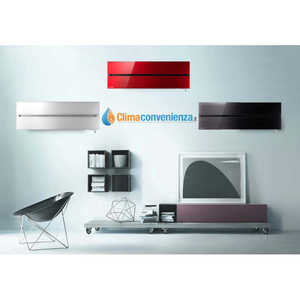Mitsubishi Electric Inverter Kirigamine Style Series 9000 BTU Unité intérieure murale MSZ-LN25VGR couleur rouge rubis-rouge - Product Image 1