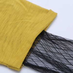 Nouveautés 2017 : T-shirts respirants à ourlet incurvé et manches patchwork de la marque Hot Rock pour filles - Product Image 5