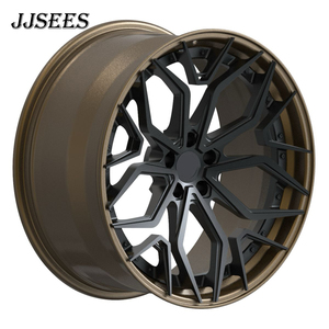 ล้อคาร์บอนไฟเบอร์ฟอร์จ JJSEES ปรับแต่งได้ ขนาด 16 17 18 19 20 21 22 นิ้ว 5x108 5x120 สีบรอนซ์ขัดเงา ล้อฟอร์จสปอร์ต - Product Image 1