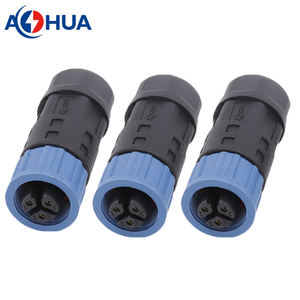 Conector Circular Impermeable de 3 Pines Macho y Hembra <span class=keywords><strong>AHUA</strong></span> M15 - Product Image 4