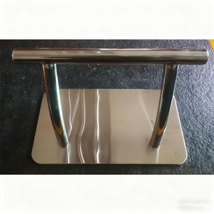 Accesorio para Salón de Belleza, Reposapiés de Acero Inoxidable Montado en el Suelo para Máquina de Peinado, Apto para Salones de Belleza, Puede Girar - Product Image 5