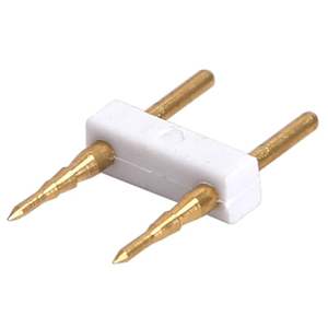 ขั้วต่อ 2 ขา สำหรับแถบไฟแรงดันสูง ทนทานต่อการกัดกร่อน และติดตั้งง่าย เหมาะสำหรับไฟ LED และ - Product Image 1