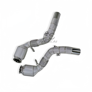 Tuyaux d'échappement sans catalyseur pour BMW X7 M50i 4.4T Collecteur d'échappement - Product Image 3
