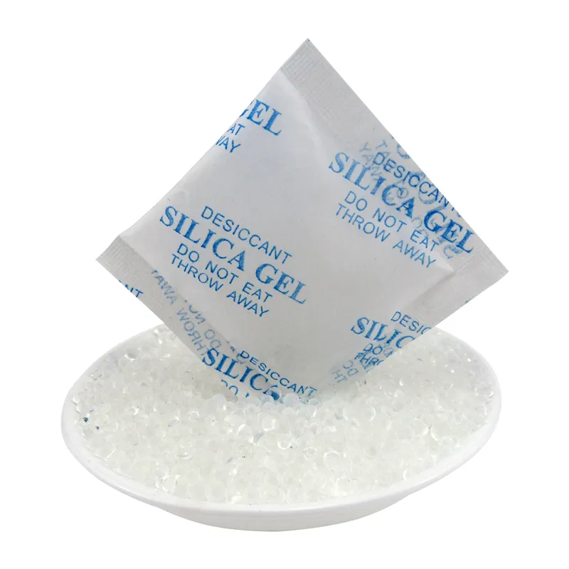 1g 2g 3g 5g 10g 15g 20g Gel di silice per assorbitore di umidità assorbente per uso alimentare confezione di umidità dehumifi Desicc