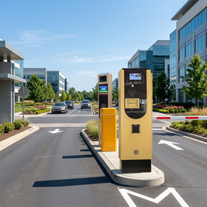 Sistema de estacionamiento con reconocimiento automático de matrículas, barrera y quiosco de autoservicio, solución llave en mano para centros comerciales - Product Image 1