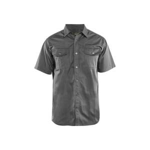 BLAKLADER - 329611909400S Camisa de sarga Gris-EAN 7330509480977 CAMISAS DE TRABAJO - Product Image 1